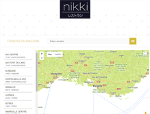 Tablet Screenshot of nikkisushi.com